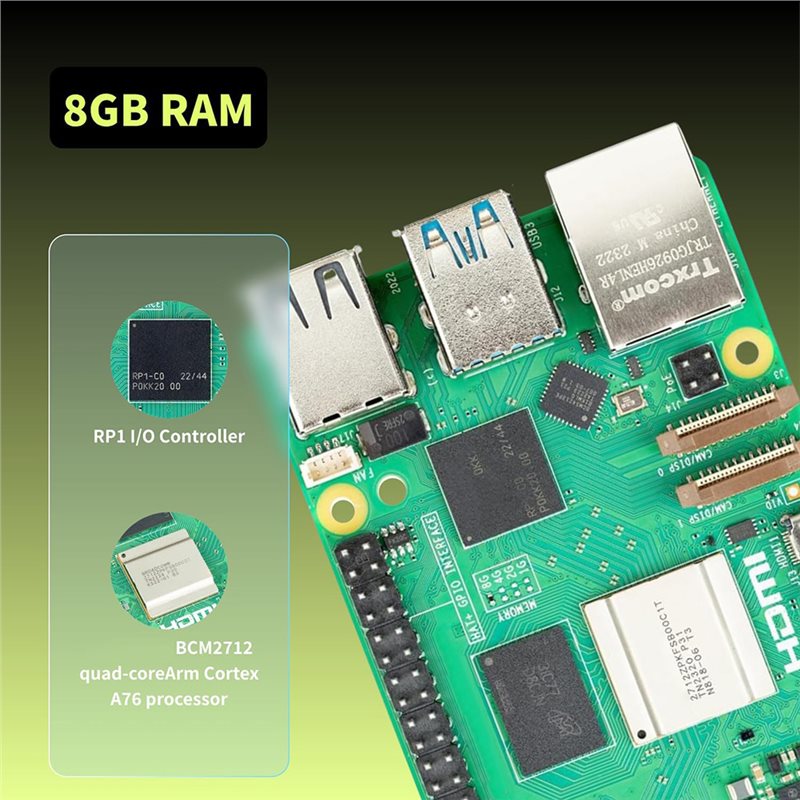 T23C For Irasptek Starter Kit  - Raspberry Pi 5 8Gb Board review and price